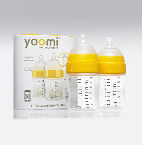 Yoomi 8oz Milk Bottle Double Pack