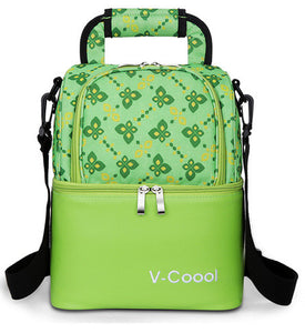 V-Coool Double Layer Cooler Bag - Flower